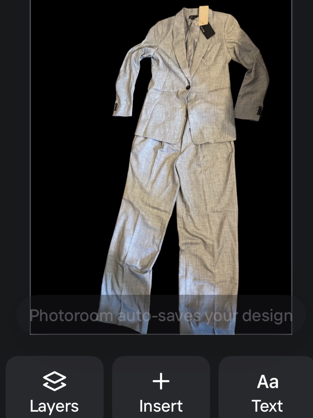 Brand new Rw&Co Women's Suit ,high rise and wide pants viscose mix size 8 and 14